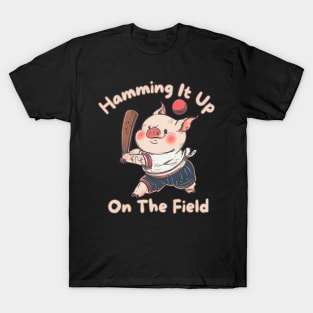 Pig baseball T-Shirt